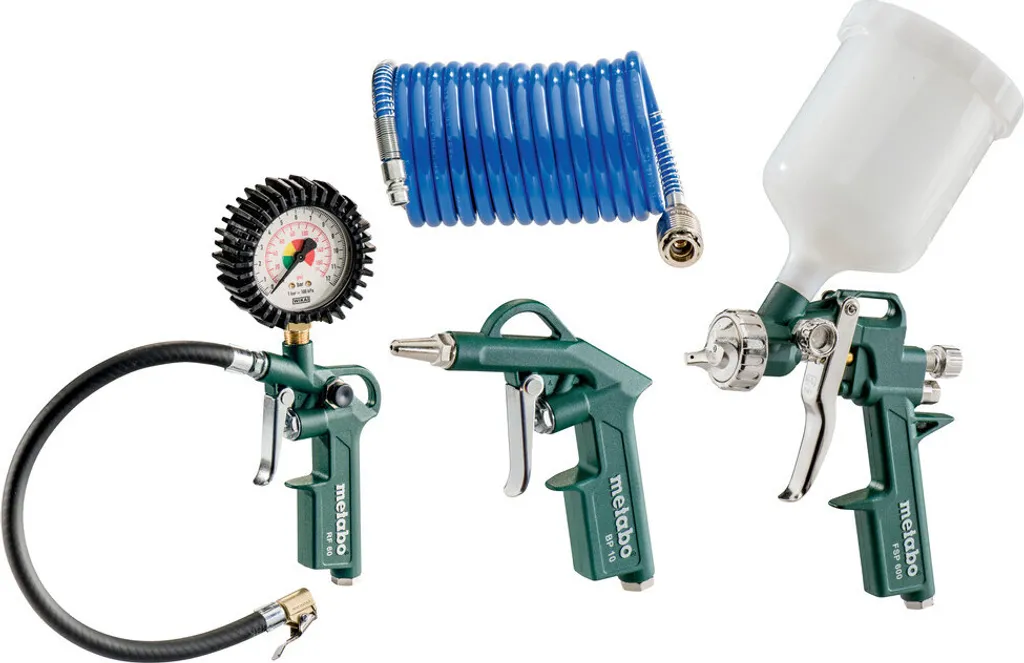 Kit accessoires pneumatiques LPZ 4 Set avec soufflette et flexible