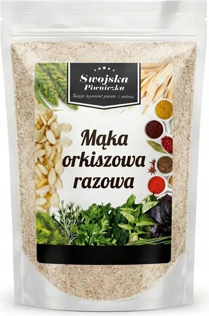 Dinkelvollkornmehl Typ 2000, 1 kg, SWOJSKA PIWNICZKA