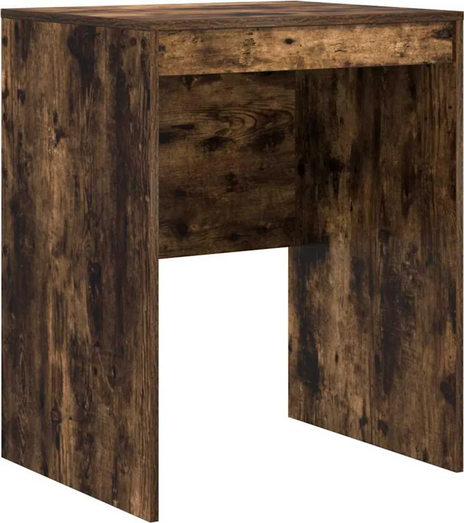 Scrivania Elegante Rovere Affumicato 60x50 | Arredo Studio Moderno