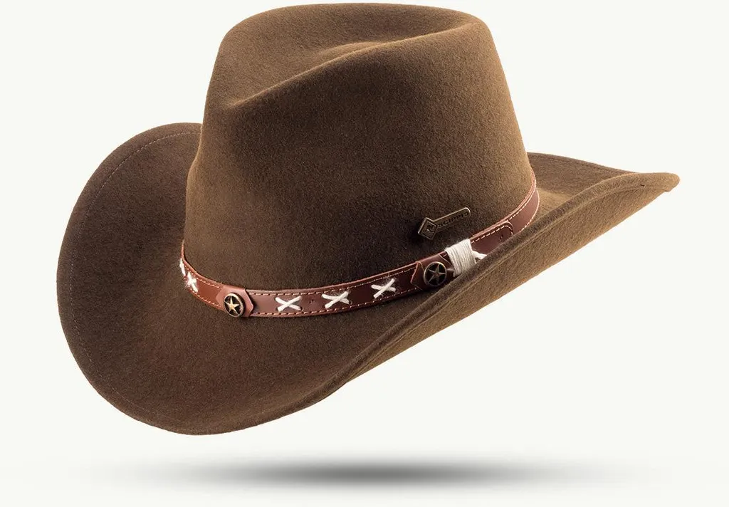 Cappello Western in Feltro di Lana - Stile Sequoia all'ingrosso per il tuo negozio