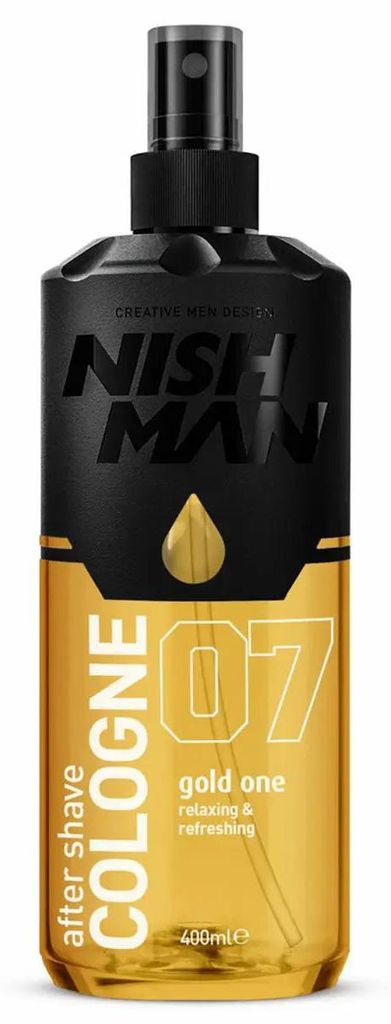 NISHMAN After Shave Cologne 400 ml - 07 Gold One Obrázok produktu 