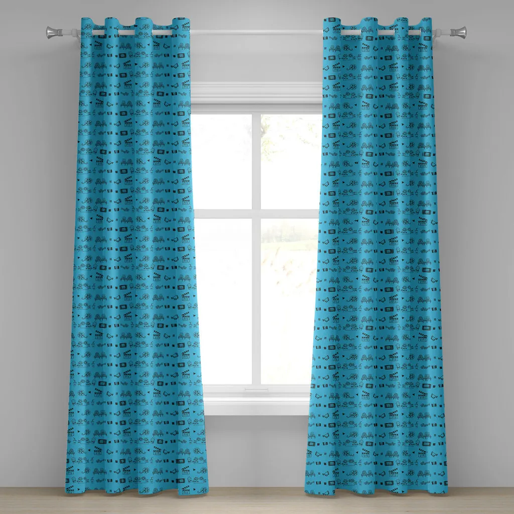 Rideaux de salon design Cinéma et Théâtre pour décoration chambre 245cm