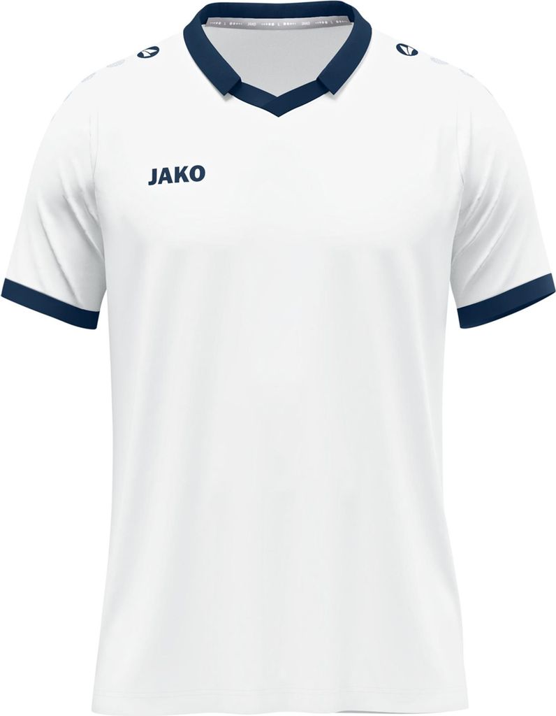 JAKO Unisex Trikot Glory KA - 4251, Farbe:weiß/marine, Größe:XL