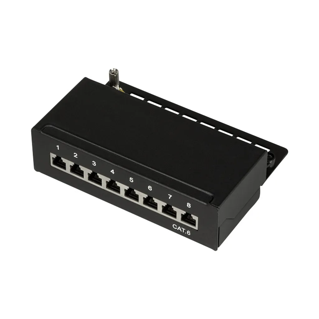 LogiLink Patchpanel CAT 6 8 Porte - Miglior Rapporto Qualità Prezzo Networking - 4