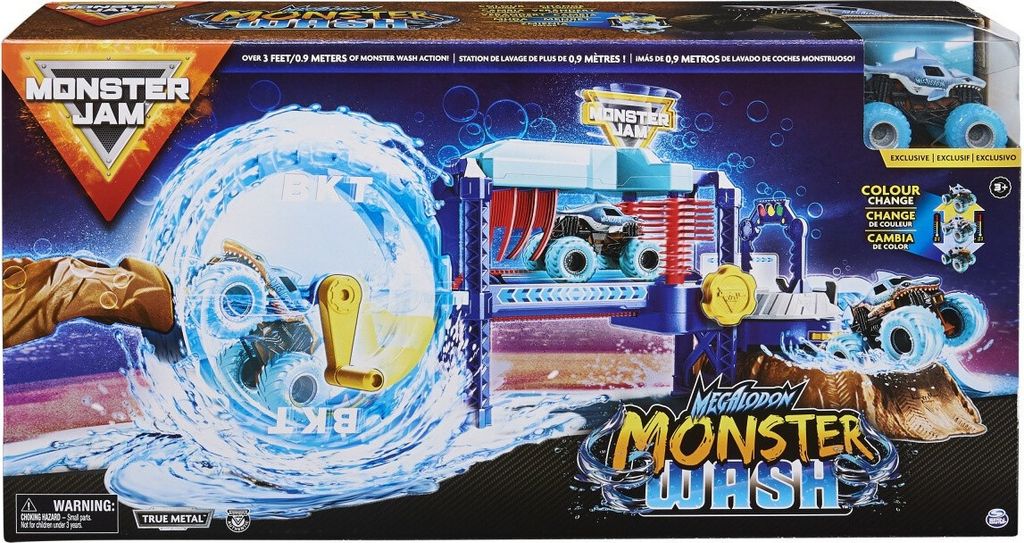 Monster Jam Spielset Autowäsche