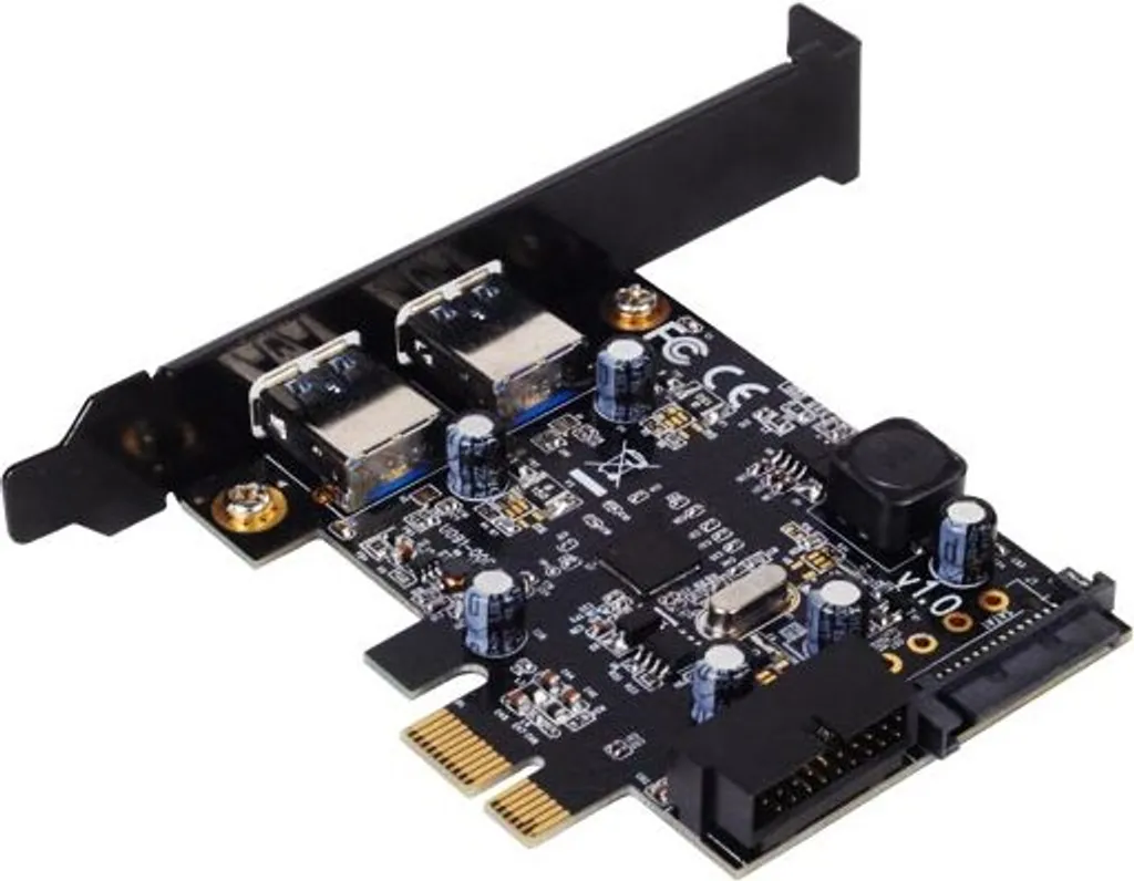 Carte Contrôleur USB 3.0 SilverStone SST-EC04-E pour PC de Bureau