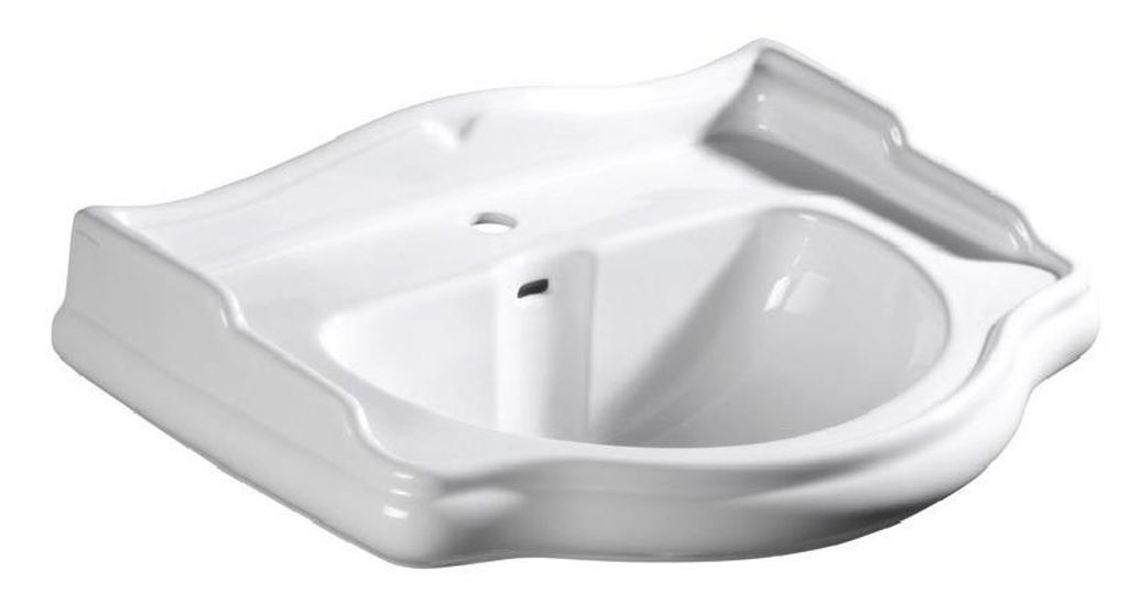 Sapho Kerasan Retro - Lavabo in Vetroceramica 560x465 mm, Immagine del prodotto 