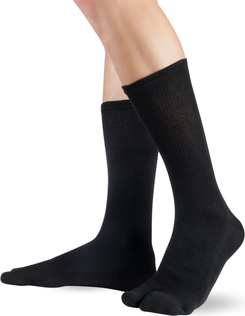 Knitido Tabi Zehensocke, Größe:43-46, Farbe:Black