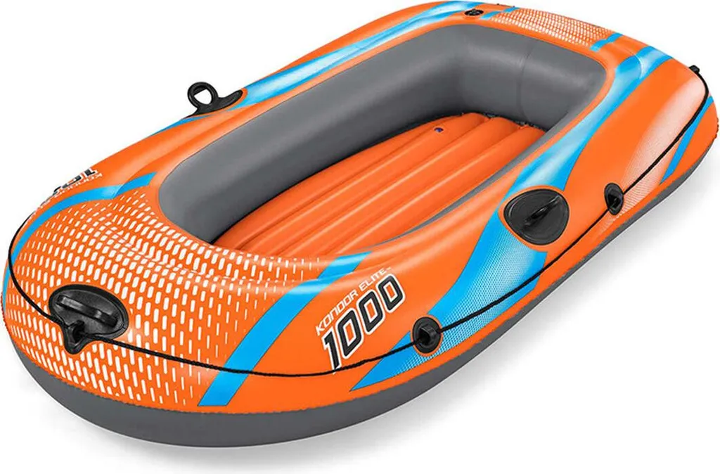 Canot Gonflable Bestway 162cm Kondor Elite 1000 avec Fond Rembourré