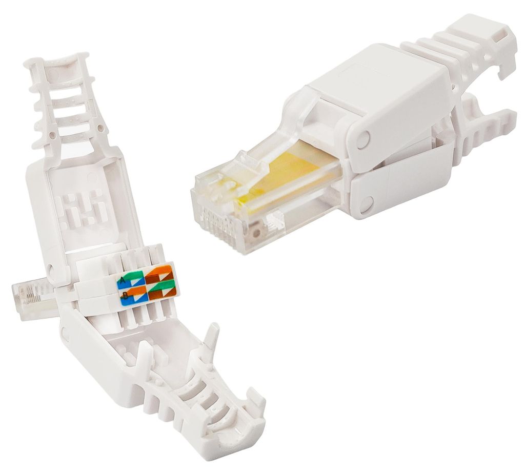 PremiumX 10x Netzwerkstecker RJ45 für CAT5e LAN-Stecker für Produktbild 