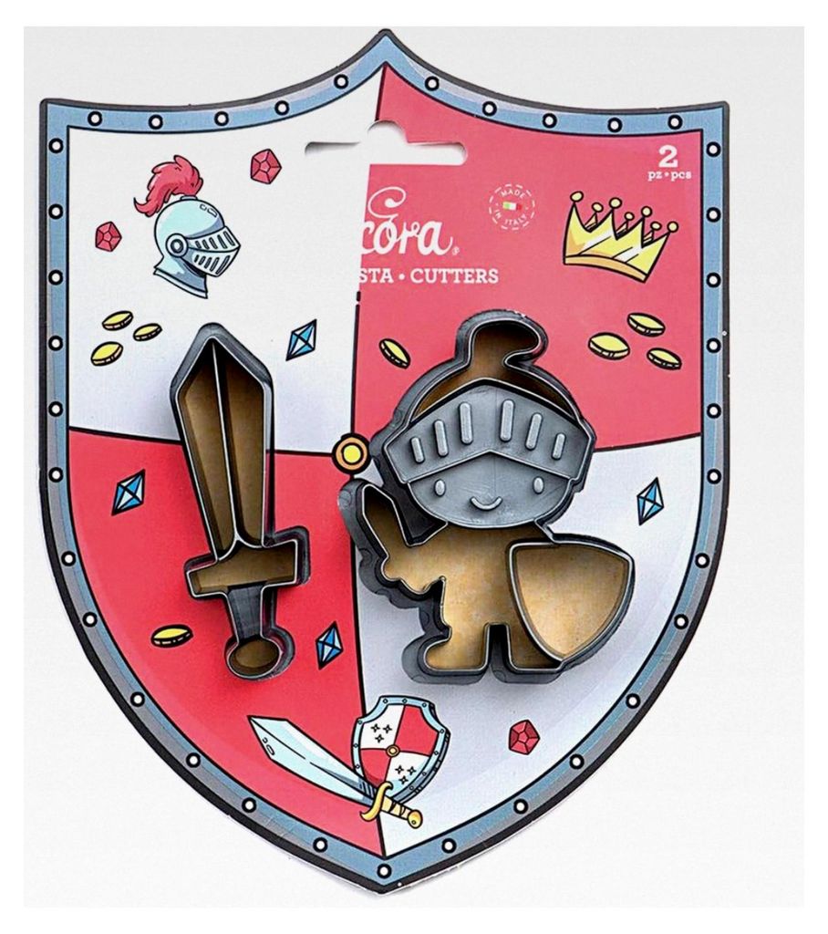 AUSSTECHER AUS KUNSTSTOFF KING 2-TLG, Silber