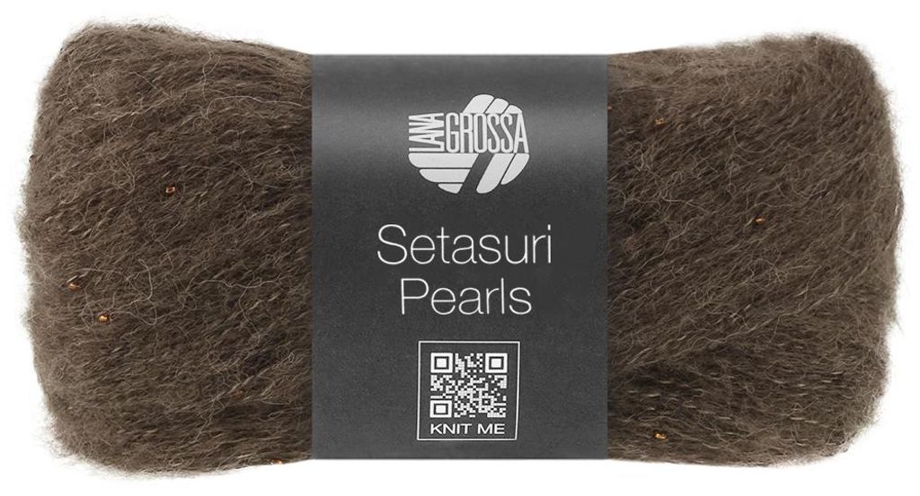 Lana Grossa - Setasuri Pearls 0215 graubraun