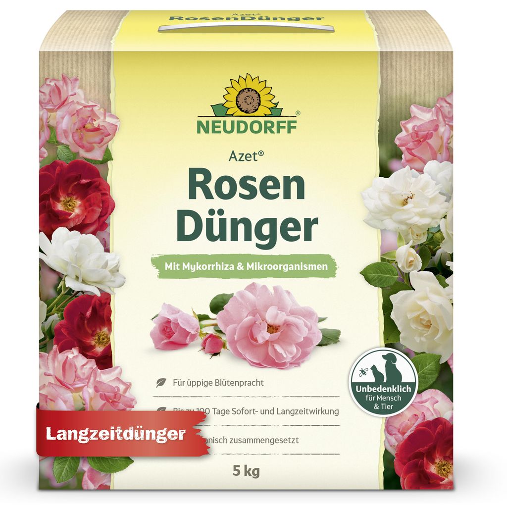 Neudorff Azet RosenDünger 5 kg mit 100 Tagen Produktbild 