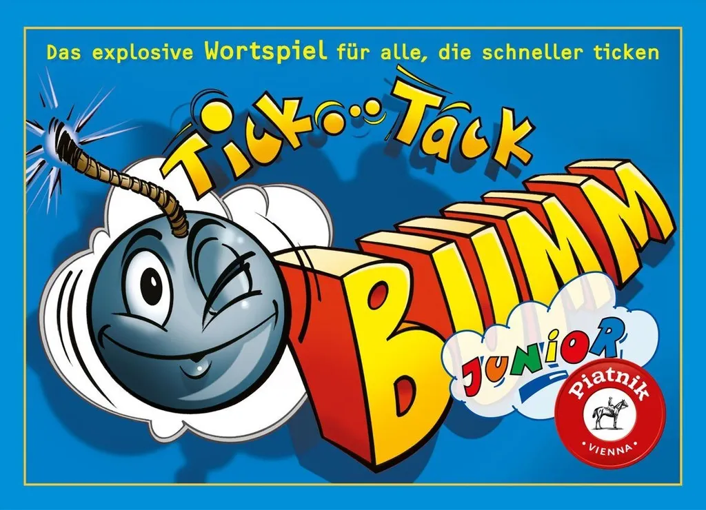 Jeu d'ambiance Tick Tack Boom Junior idéal pour anniversaires et familles