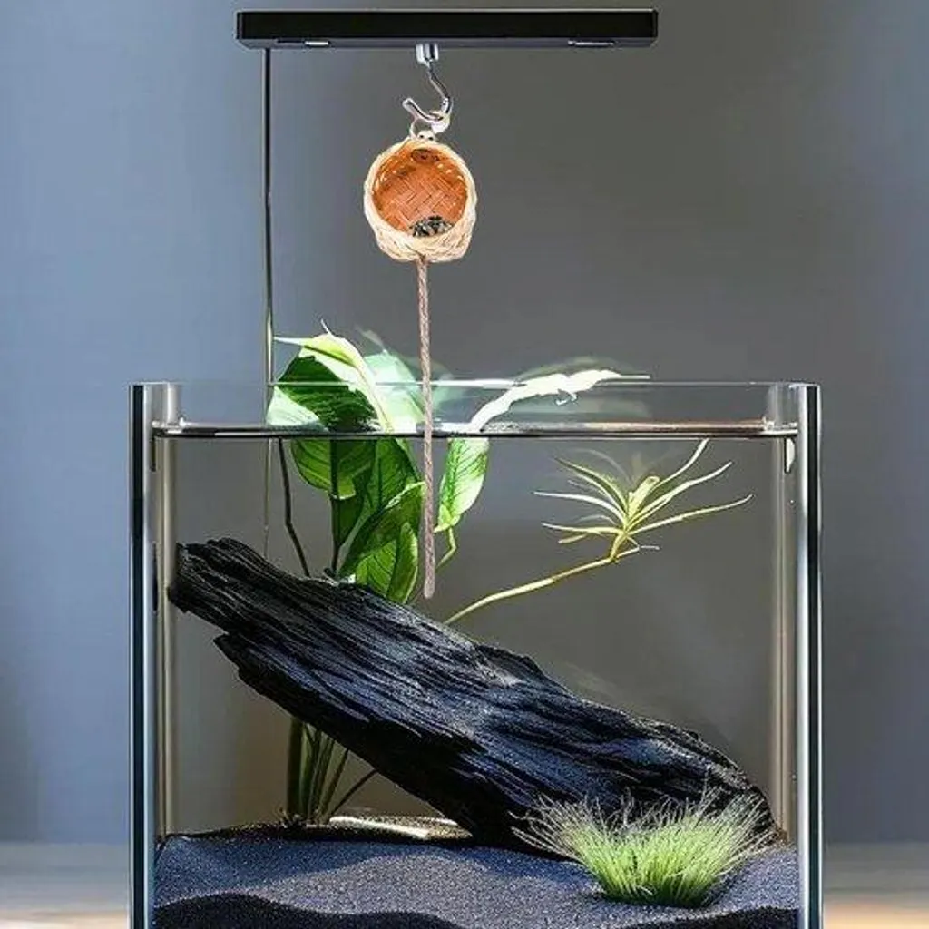 Maisonnette Artisanale en Cadre Naturel - Dôme Aéré pour Hamster et Rat