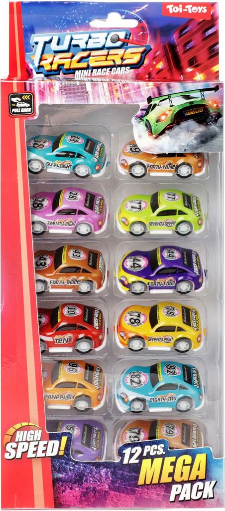 Turbo Racers Set Rally Autos 12 Stck 27531A Image du produit 
