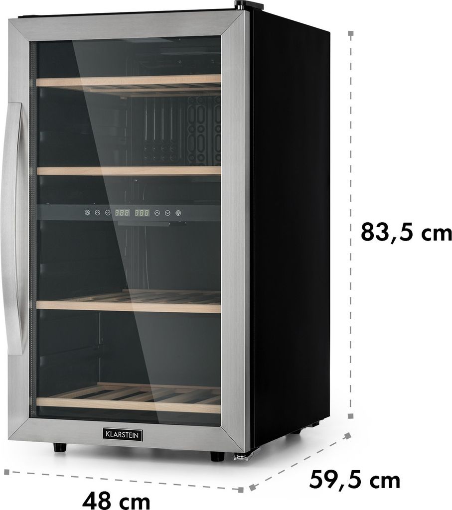 Klarstein Weinkühlschrank, Getränkekühlschrank Schmal, Produktbild 9