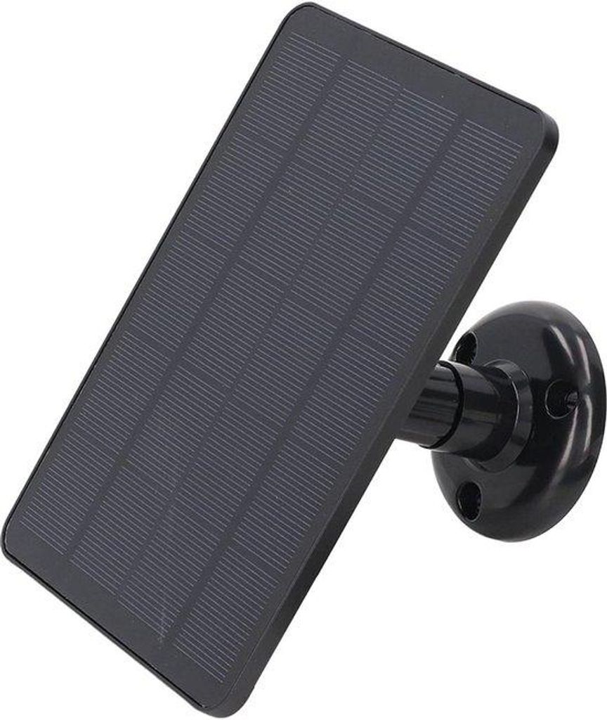 Solarstrom-Generator mit schnellen Lade-Module - Regulierbare Aufhängestation - Wetterbeständige Konstruktion - 4m Länge Kabel - 4W 5V - Notleuc...