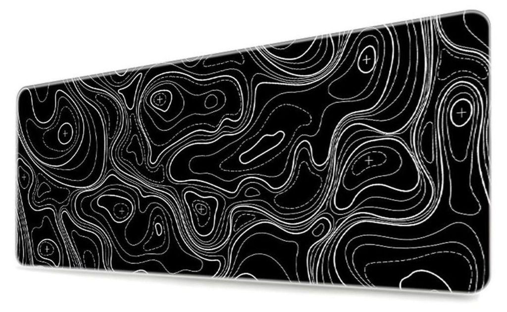 Gaming Mauspad 900 x 400 mm Artistic Curve Anti-Rutsch wasserdicht