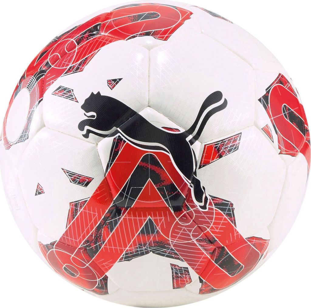 PUMA Orbita 5 HYB Trainingsball puma white/puma red 5 Produktbild 