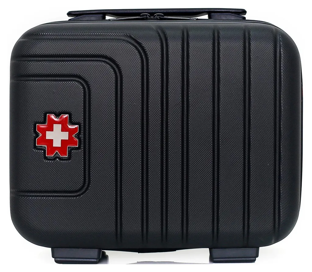 SWISS KOPPER Vanity RUTI-K 23 cm - Trousse de Toilette Rigide Noire
