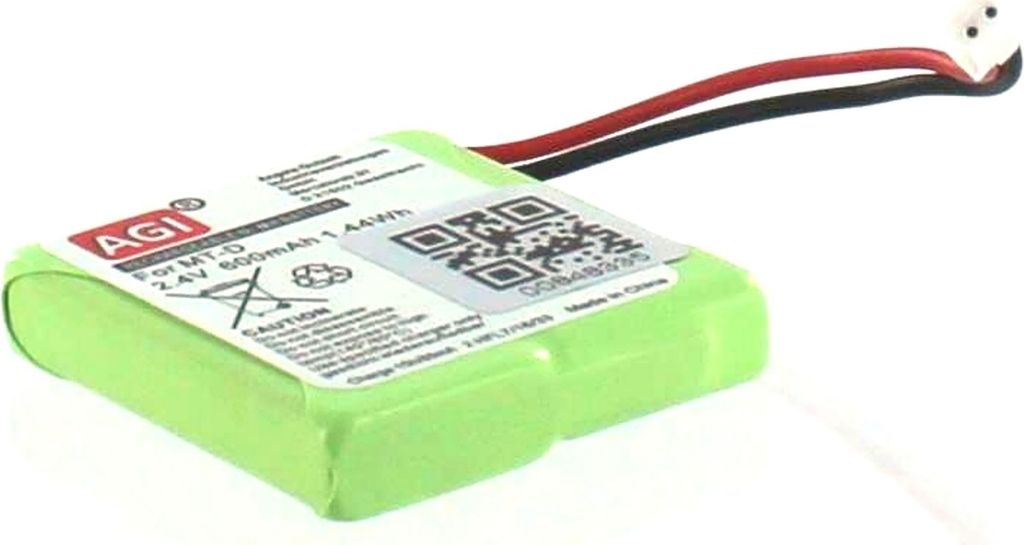 Akku für Avm Fritz!Fon MT-D NiMH 2,4 Volt 500 mAh grün.