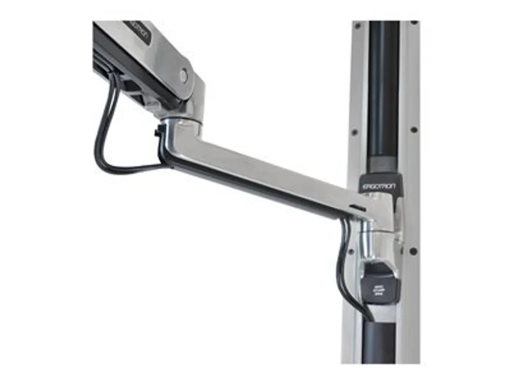 Bras de clavier mural Ergotron LX Sit-Stand - Support Ergonomique Blanc