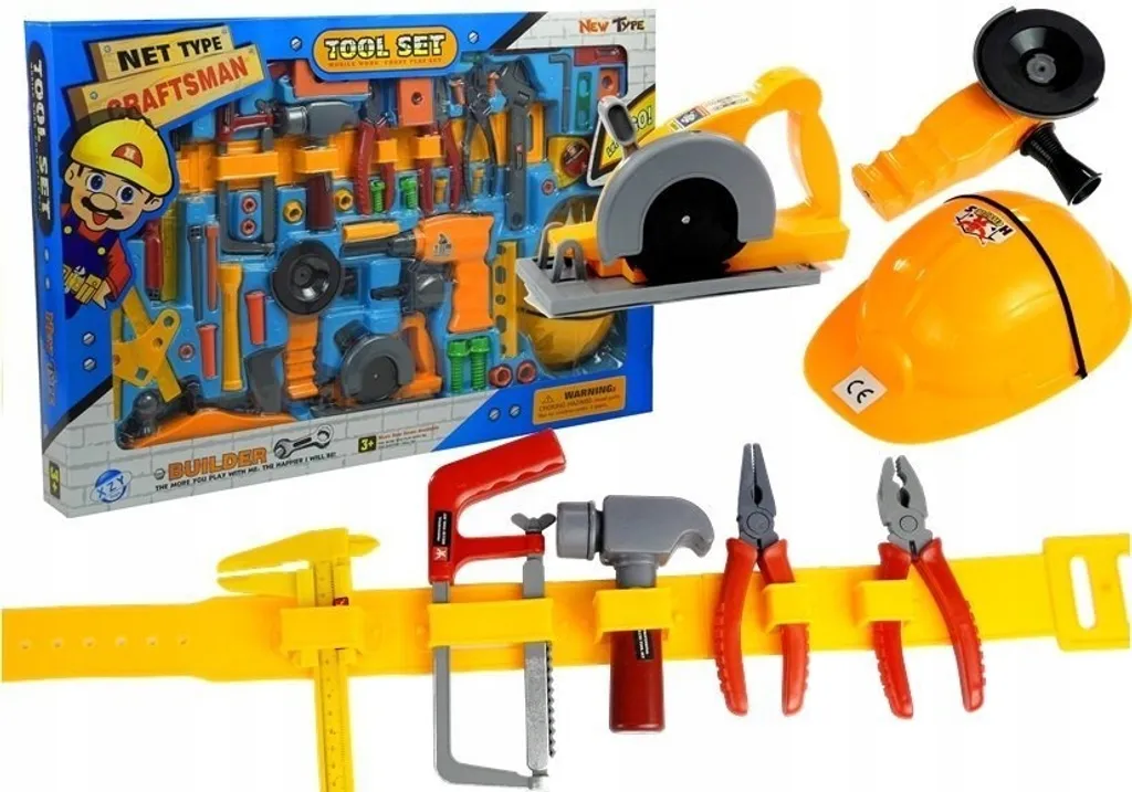 Mallette à outils complète 55 pièces pour réparations domestiques