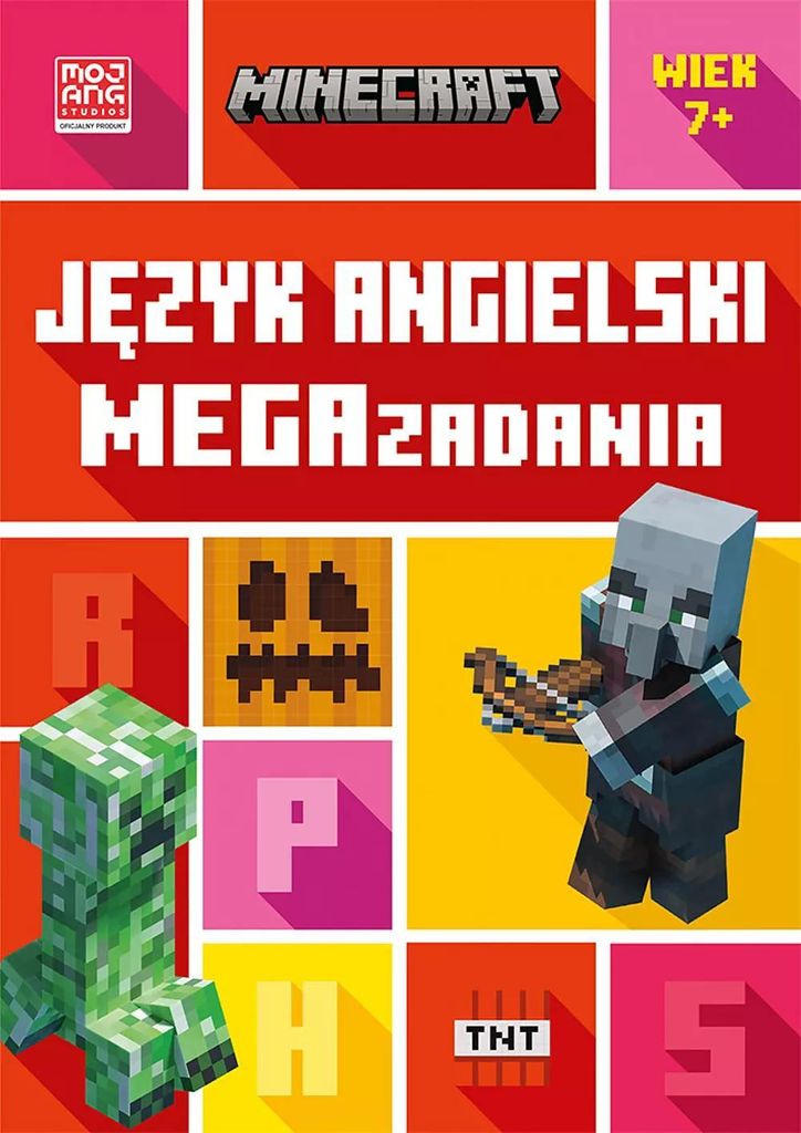 Minecraft Język angielski Megazadania 7+ 71554