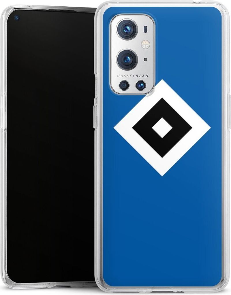 DeinDesign Handyhülle für OnePlus 9 Pro Silikon Hülle Case Smartphone Schutzhülle HSV Hamburger SV Logo