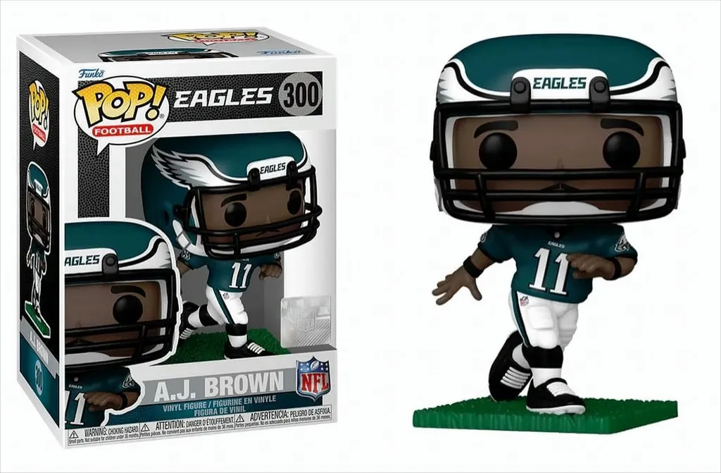 Funko Pop Sports NFL Philadelphia Eagles A.J. Brown #300 Figurine