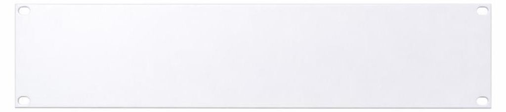 19” Blindabdeckung – 2 HE Weiß