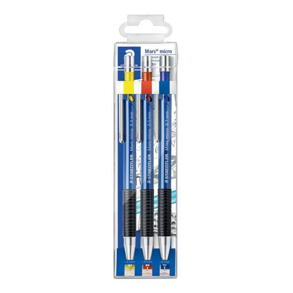Set Regalo Staedtler Mars Micro 775 - 3 Portamine Alta Precisione