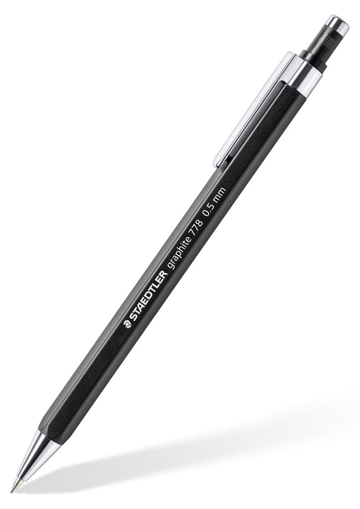 STAEDTLER 778 Druckbleistift, 0.5 mm, schwarz Produktbild 