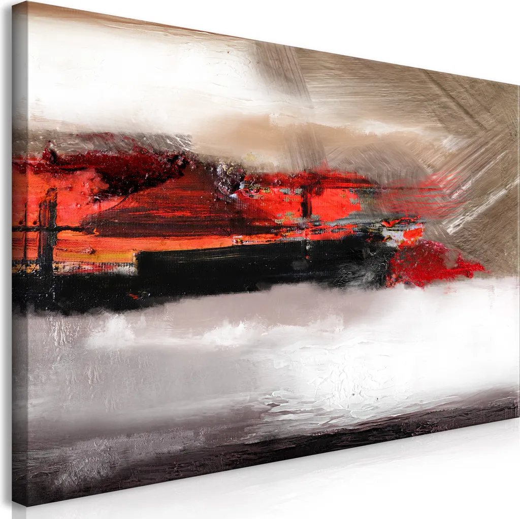 Quadro Moderno Coraggio 60x30 cm | Facile da Appendere | Tela TNT