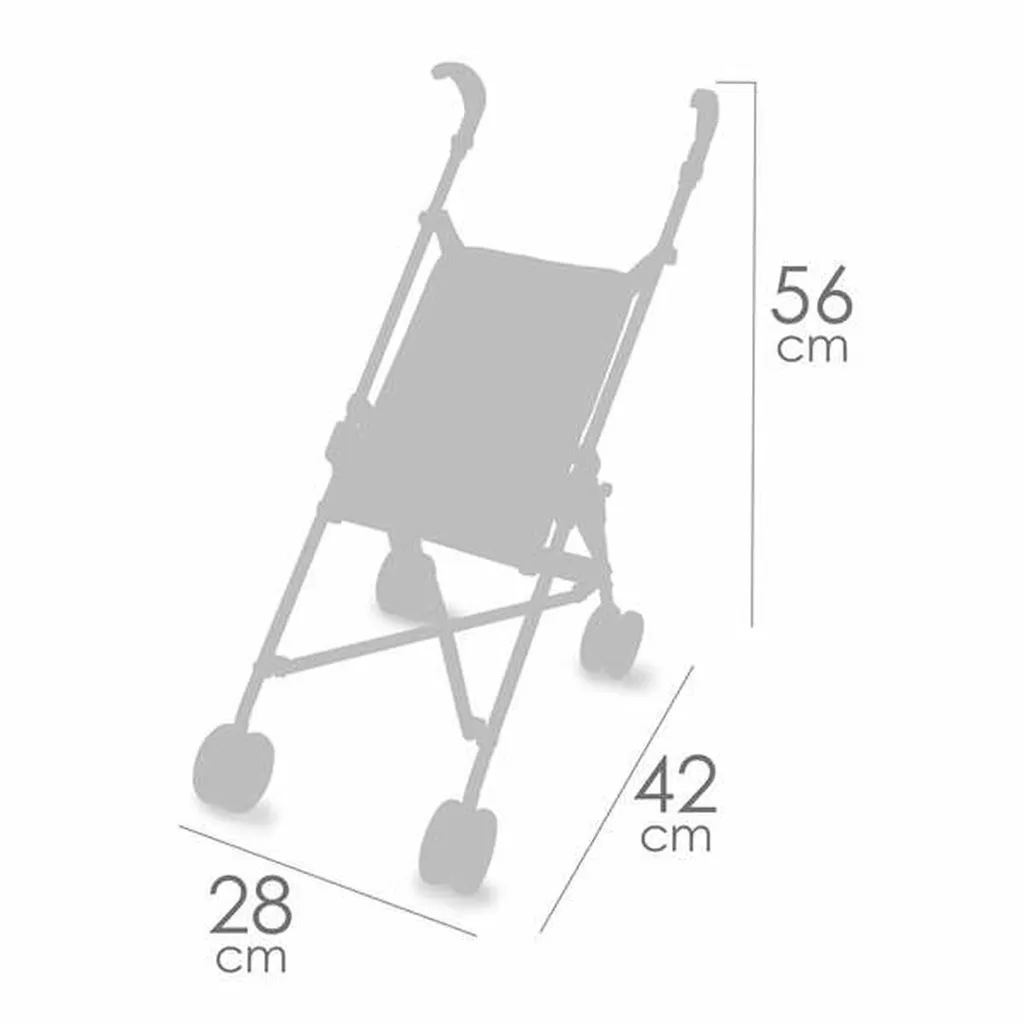 Poussette de poupée Decuevas Coco 48 cm - Idéal pour sortir ses doudous - 5