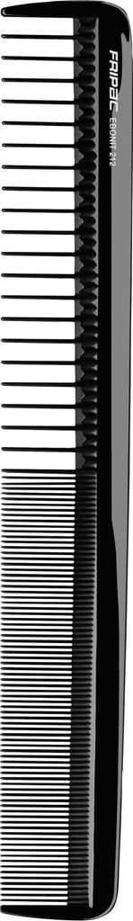 Fripac Ebonit-Haarschneidekamm 212, grobe Zahnung, 21 cm