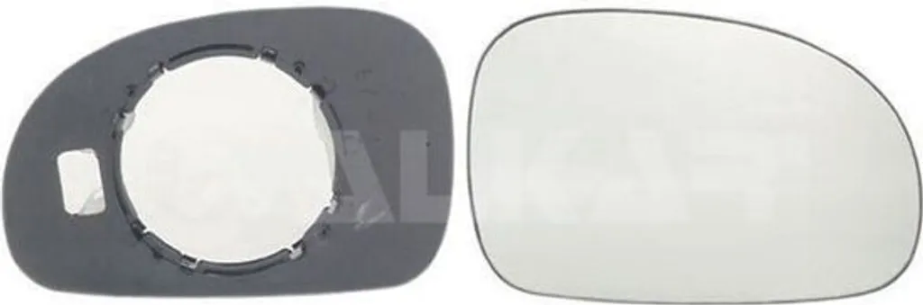Miroir de rétroviseur extérieur droit pour Peugeot 406 - Alkar 6402299