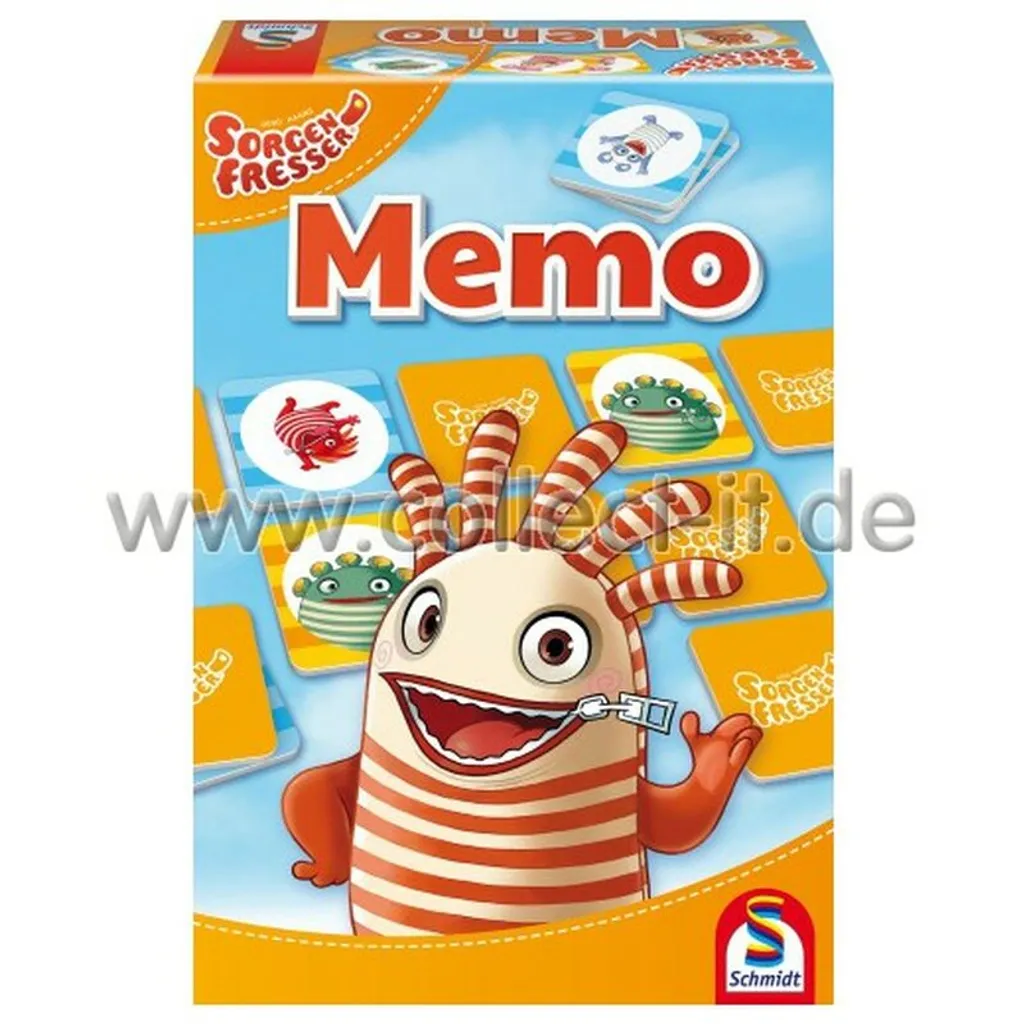 Jeu de Mémoire Mangeur de Soucis - Memory Éducatif pour Petits Schmidt - 3