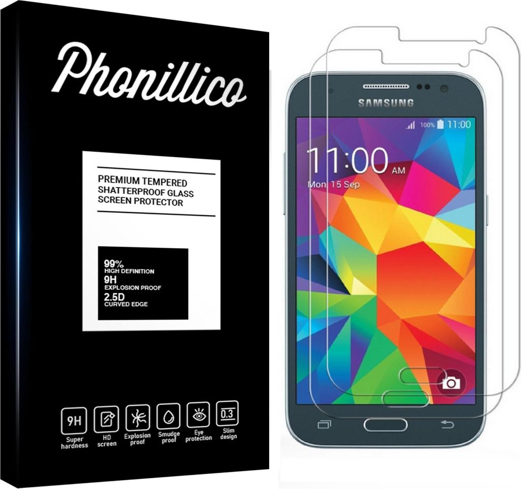 Verre trempé pour Samsung Galaxy CORE PRIME [2 pièces] Image du produit 