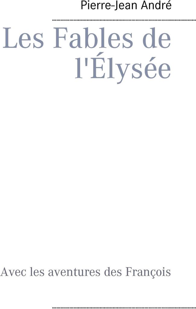 Les Fables de l'Élysée