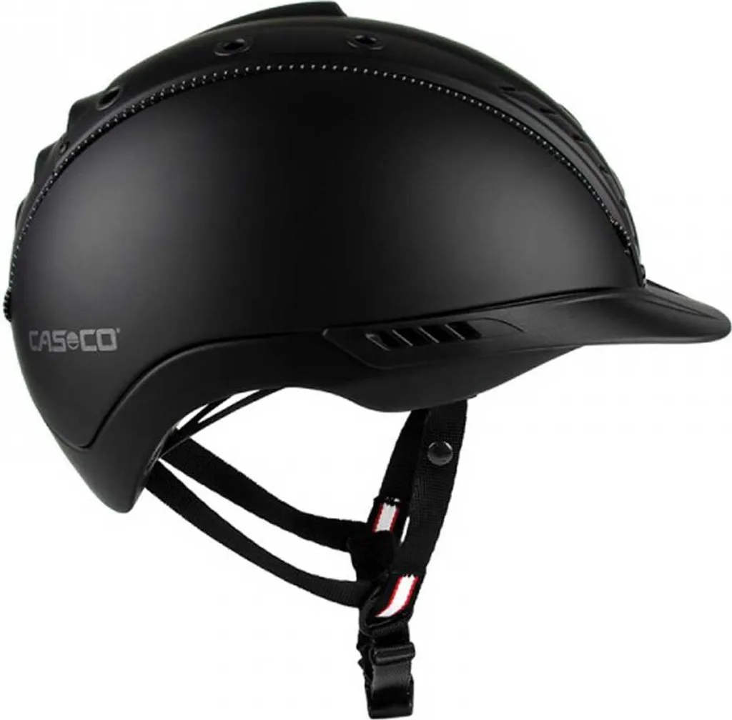 Casque Casco Mistrall-2 aéré et léger noir mat réglable taille M à L