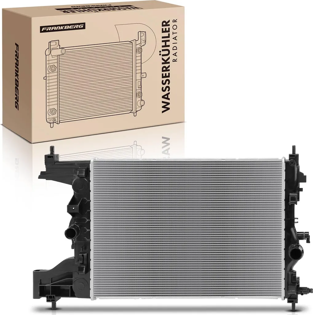 Radiateur moteur Frankberg en aluminium pour Opel Omega B 2.5L V6