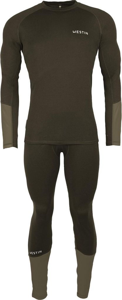 Westin Thermal Tech Baselayer Set Industrial Green - Angelunterwäsche, Größe:XL