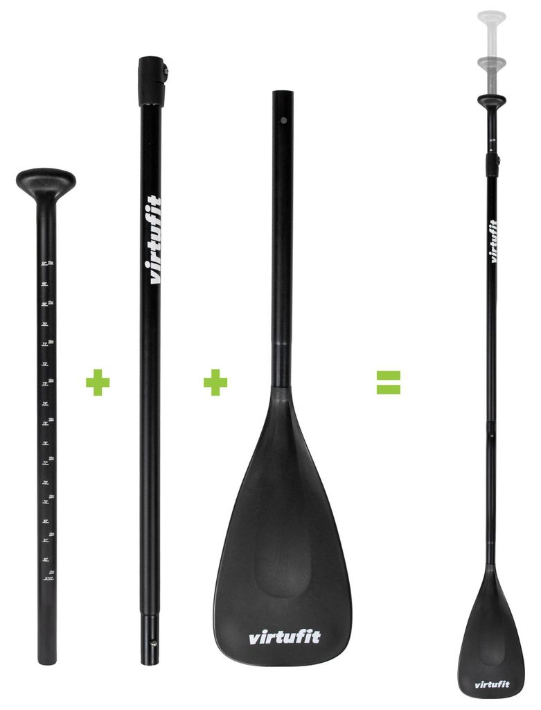 VirtuFit SUP Board Paddel Verstellbar Aluminium 175-210 cm Produktbild 