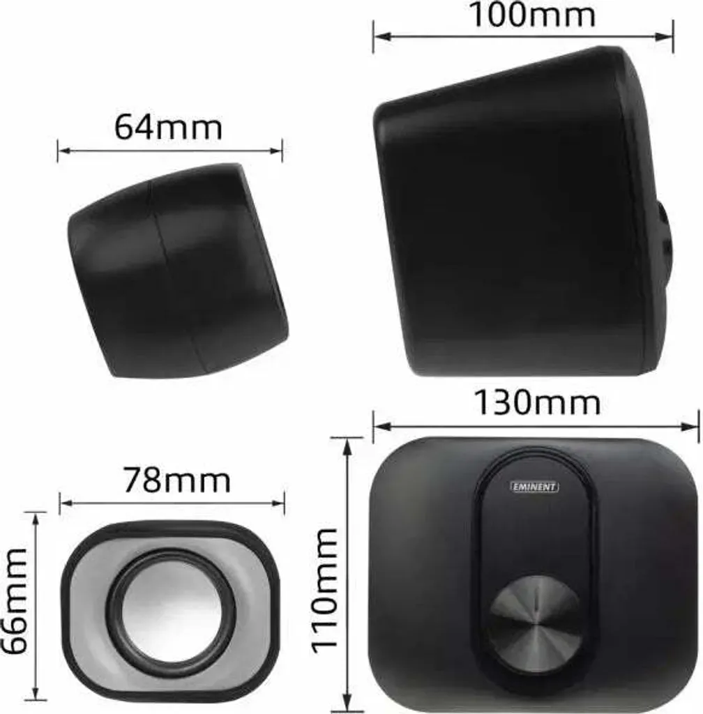 Kit Audio 2.1 Eminent USB: Design e Bassi per il tuo Home Office - 3