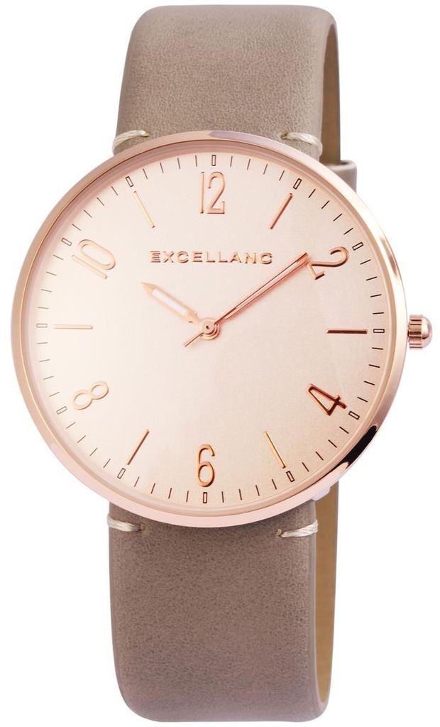 A close-up studio shot of a women's wristwatch.