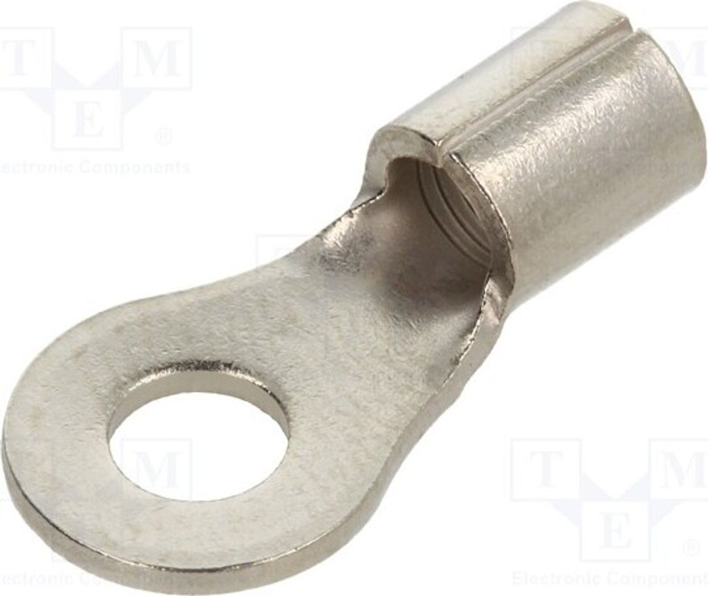 1x Kabelschuh: Ring M4 3÷6mm2 Klemmverbindung für Leitungen 323061 isoliert(nein)