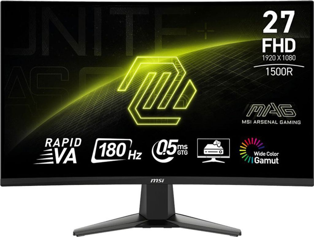 MSI MAG 27C6F, 68,6 cm (27"), 1920 x 1080 Pixel, Full HD, Produktbild 