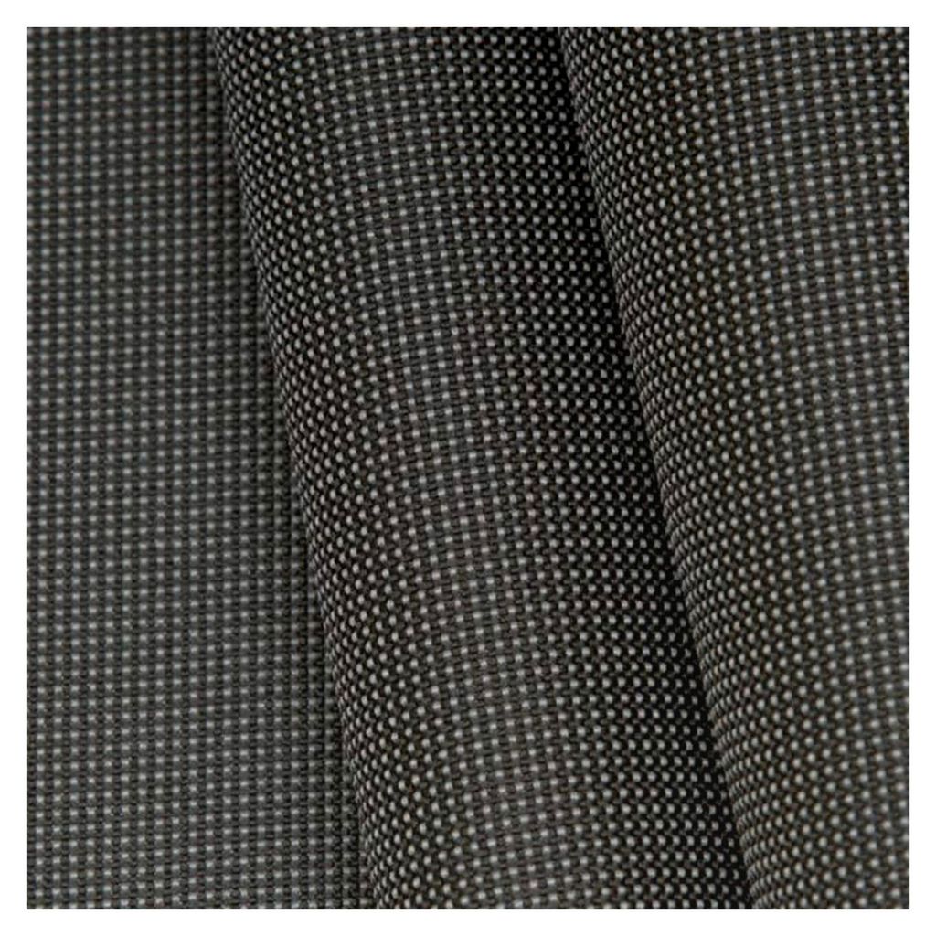 Lounge Outdoorstoff Melange - Meterware, Farbe Anthrazit - geeignet für Gartenmöbel, Auflagen, Tischdecken, Kissen, usw.